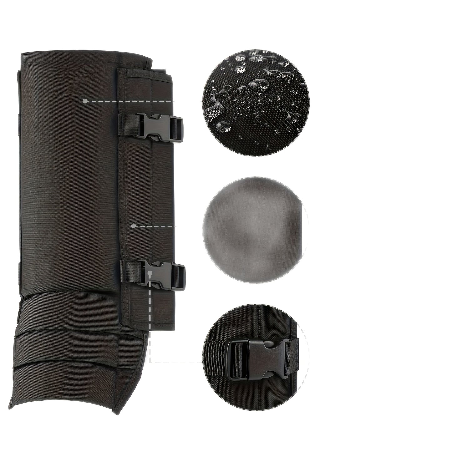 Men's Adjustable Snake Guard Gaiters for Outdoor Protection