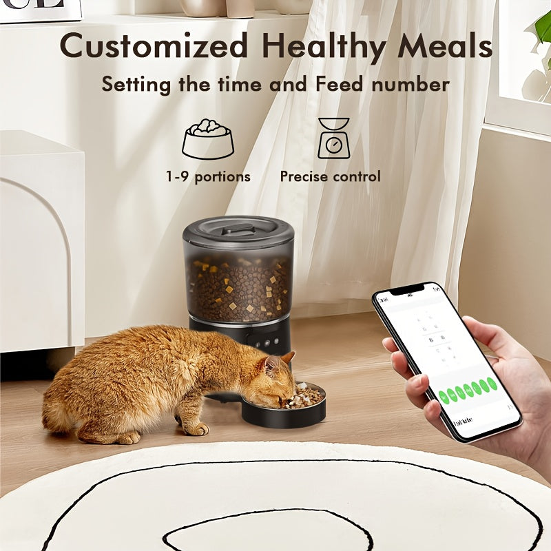 Automatic Pet Feeder With App Control For Healthy Portions