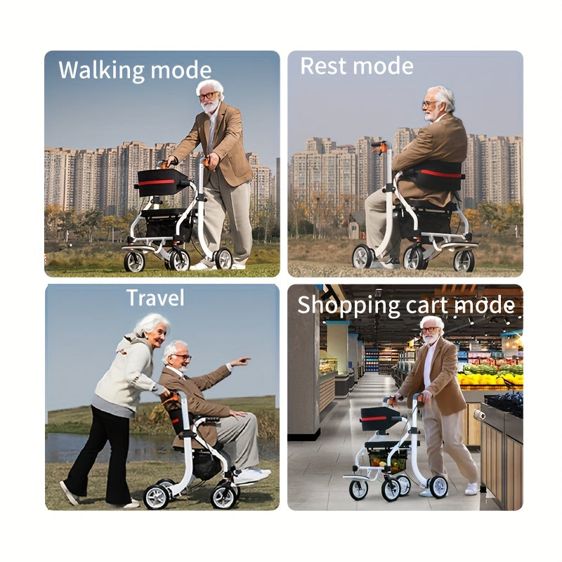 Perfcare Multi Function Foldable Scooter Seniors 4 Wheel