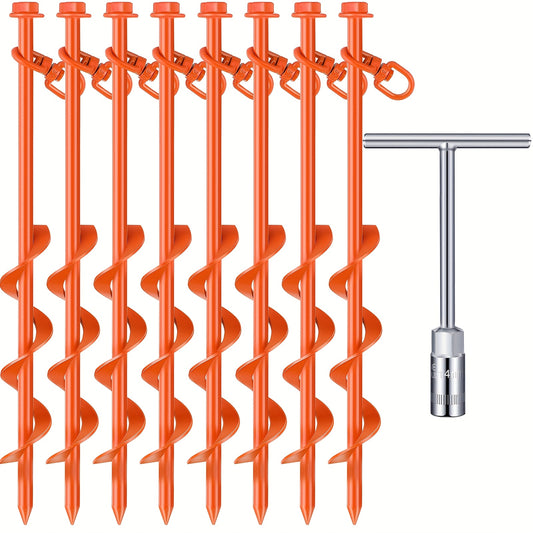 Heavy Duty Ground Anchors For Camping Tents And Canopies