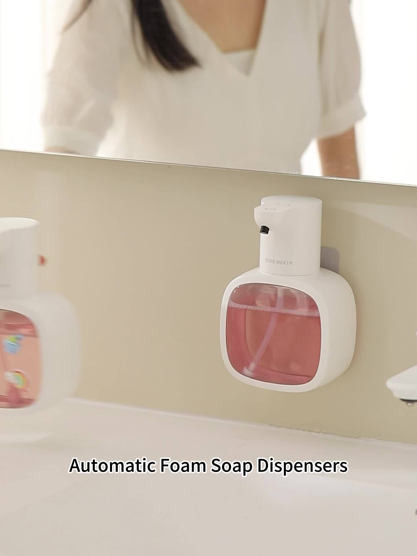Automatic Foam Soap Dispenser Hands Free Wall Mount USB