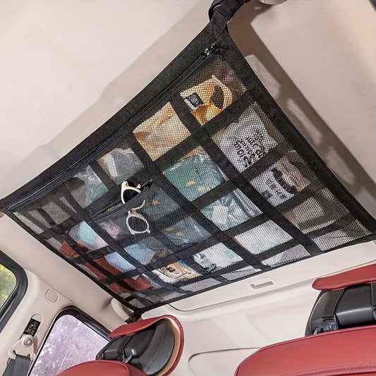 Durable Nylon Car Roof Storage Net for Trucks and SUVs