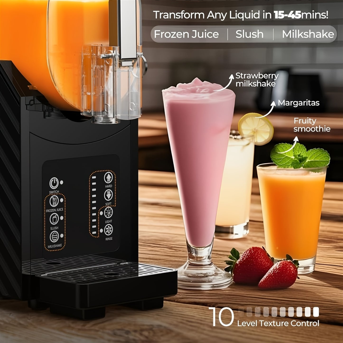 Six Preset Smoothie Maker With Seven Temperature Settings