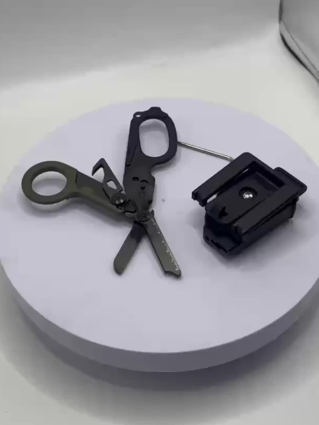 Foldable Tactical Scissors Multi Tool for Outdoor Adventures