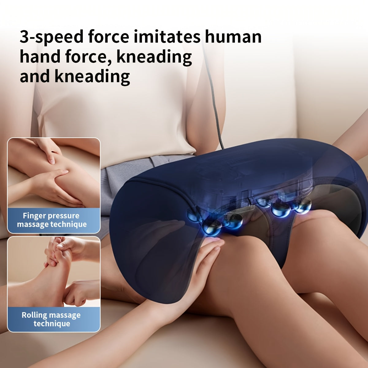 MASSTECK Shiatsu Foot Massager with Heat for Relaxation