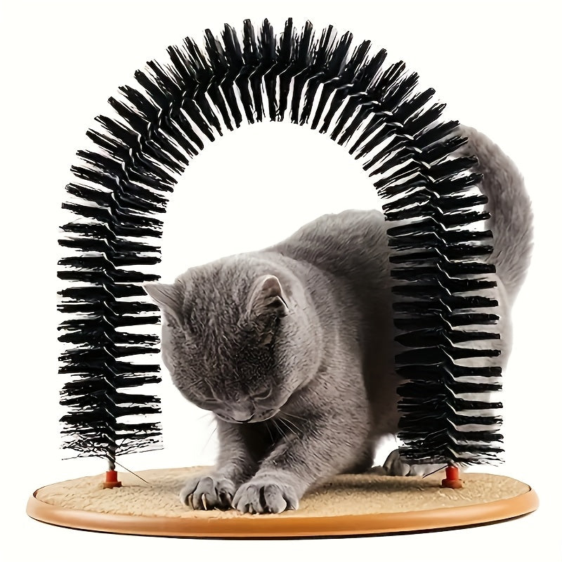 Multi Functional Cat Groomer 4 In 1 Self Grooming Arch