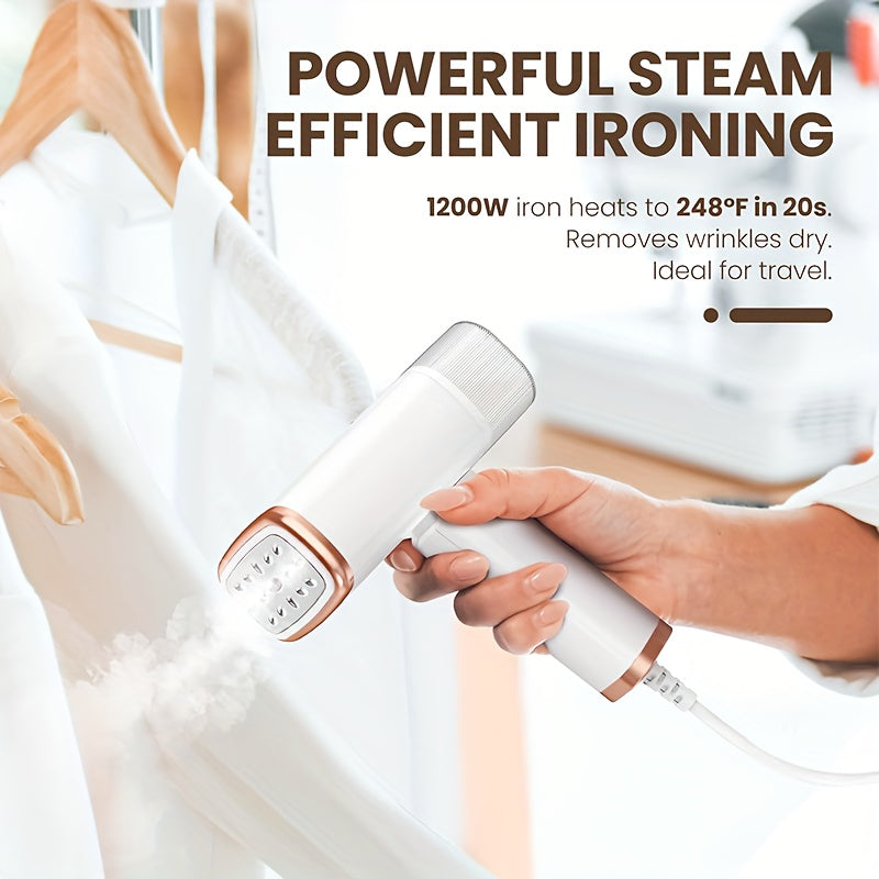 2 In 1 Handheld Portable Steamer Foldable For Travel