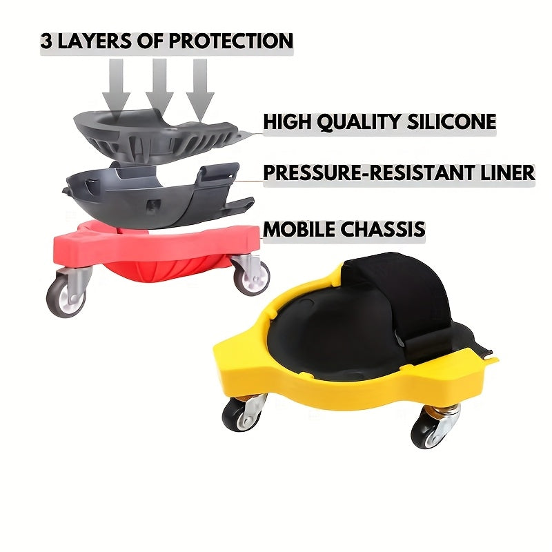 Rotating Knee Pad for Easy Movement and Protection