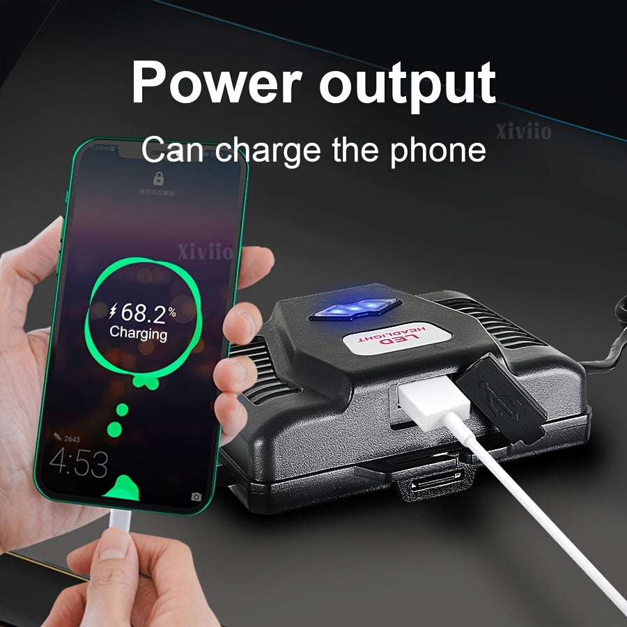 Paweinuo Rechargeable Headlamp for Outdoor Work and More