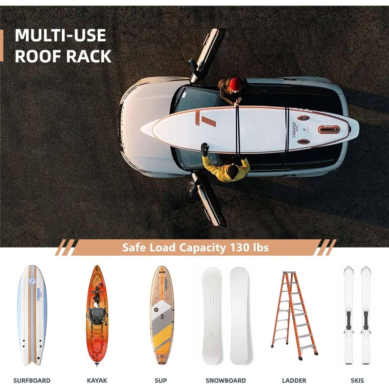 Universal Car Soft Roof Rack With Portable Storage Bag