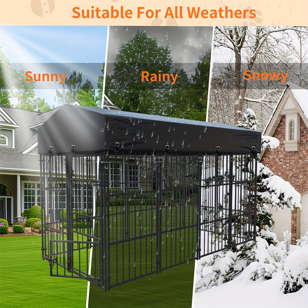 Metal Dog Kennel Outdoor Welded Wire Heavy Duty Pet Playpen