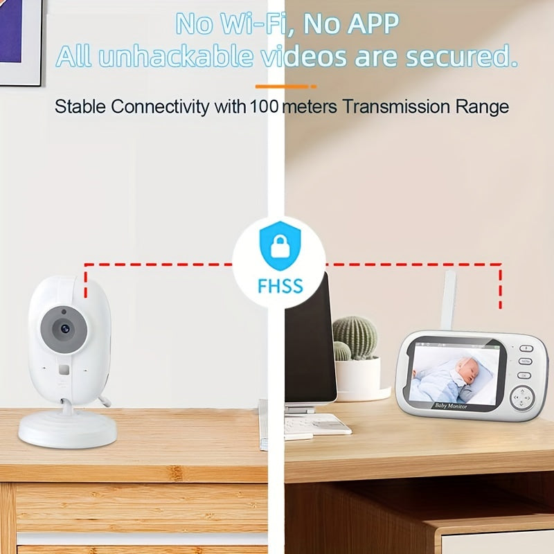 Pet Monitor Night Vision Camera With Two Way Audio 720P