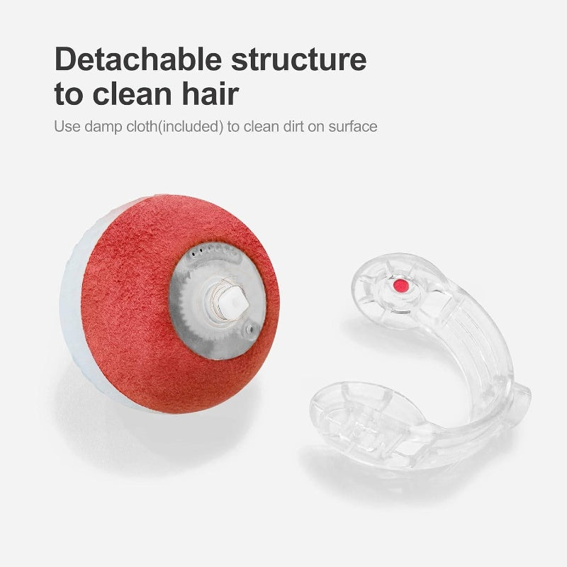 Third Gen Motion Activated Cat Toy Ball With Elastic Tail