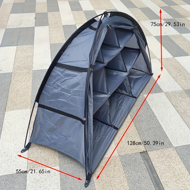 Foldable Multi-Purpose Storage Tent for Home and Camping
