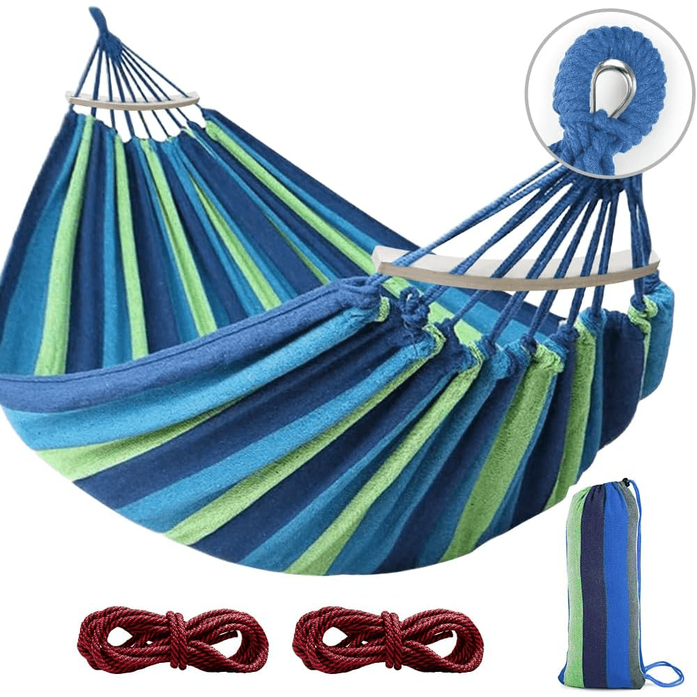 Spacious Anti-Flip Camping Hammock for Outdoor Adventures