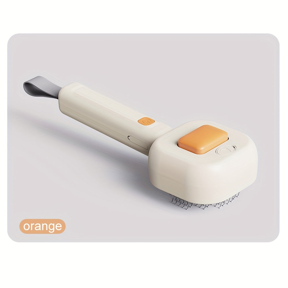 USB Rechargeable Pet Grooming Brush for Cats and Dogs