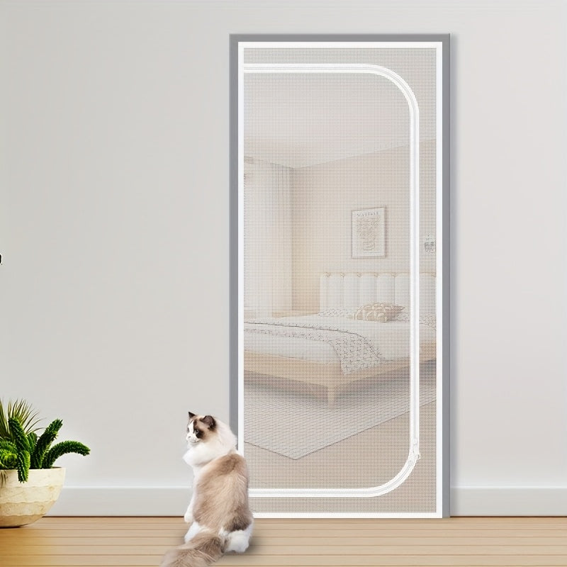 Cat Proof Door Curtain for Easy Pet Access and Safety