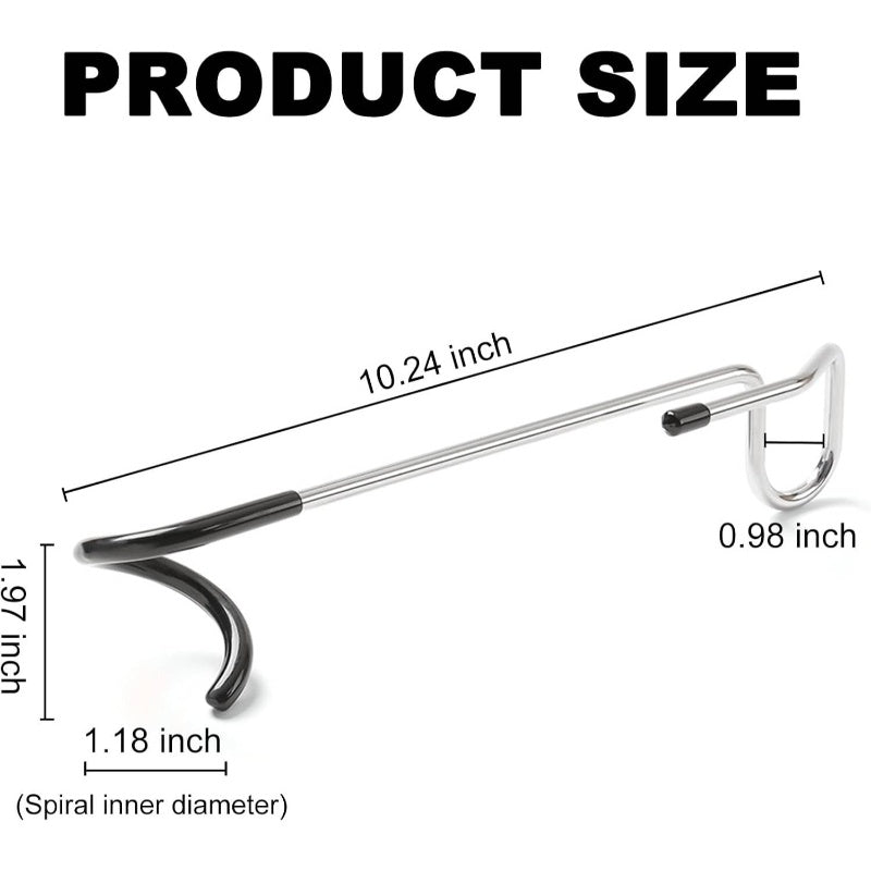 Heavy Duty Bird Feeder Hanger Hooks Two Pack Pole Mountable