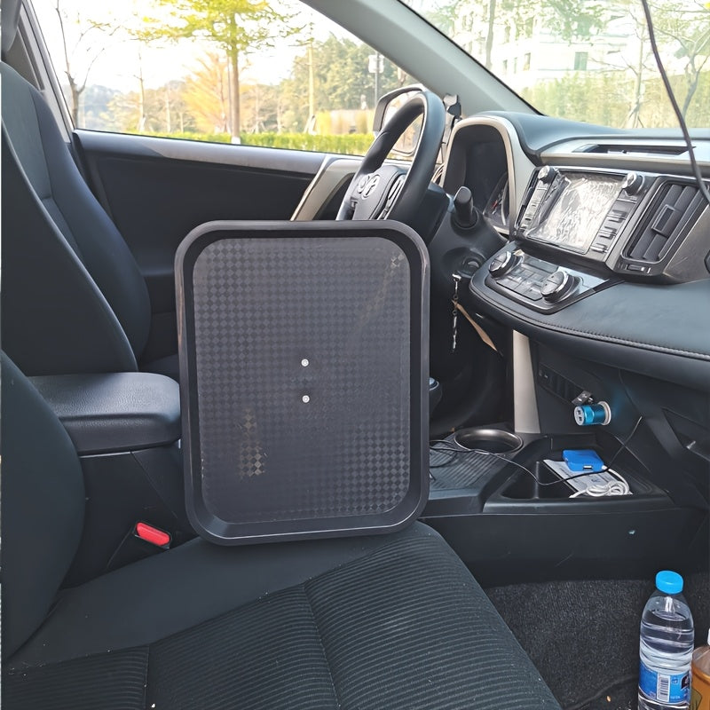 Car Cup Holder Tray Organizer with Phone Holder and Storage