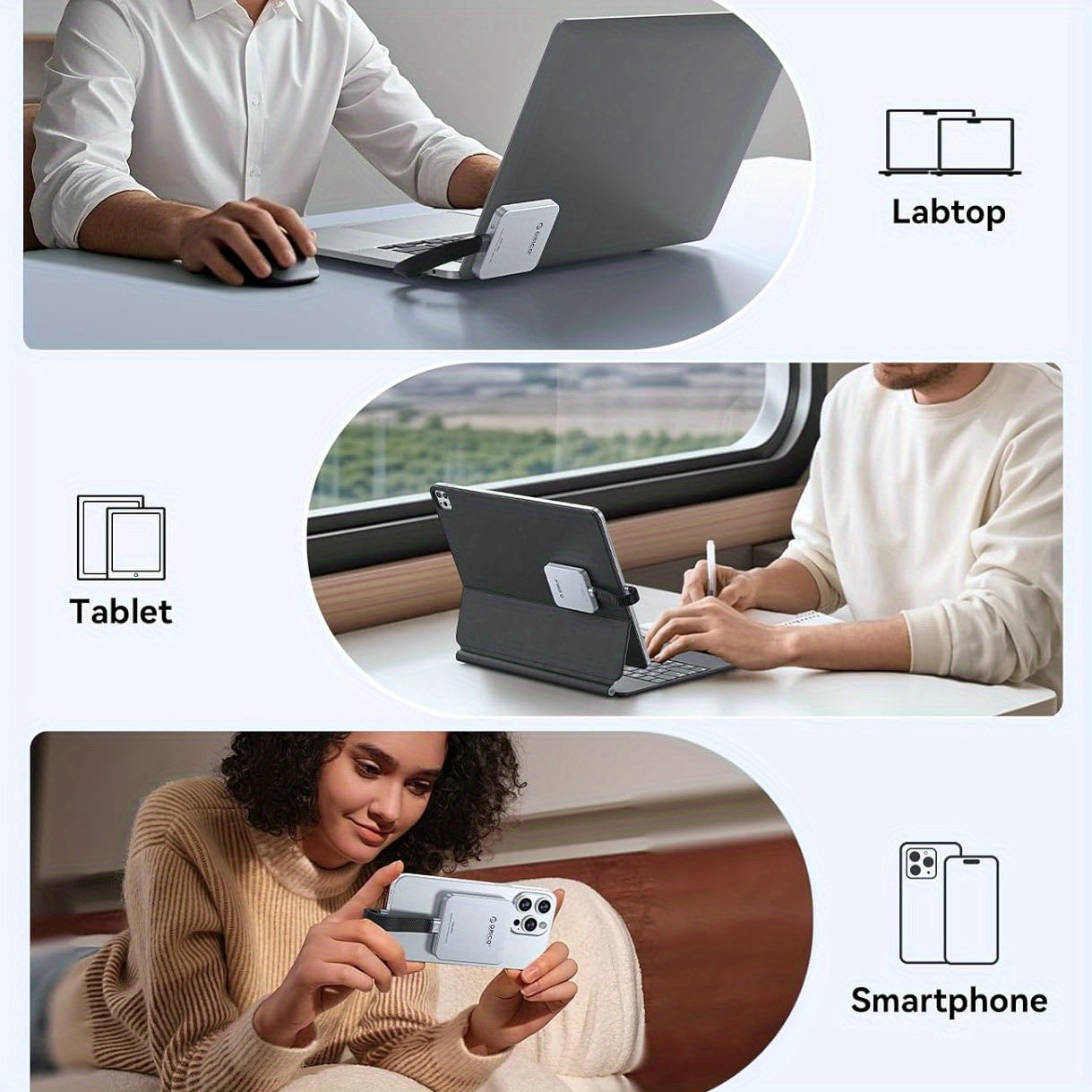 Magnetic External SSD ProRes HDR 4K for iPhone and PC