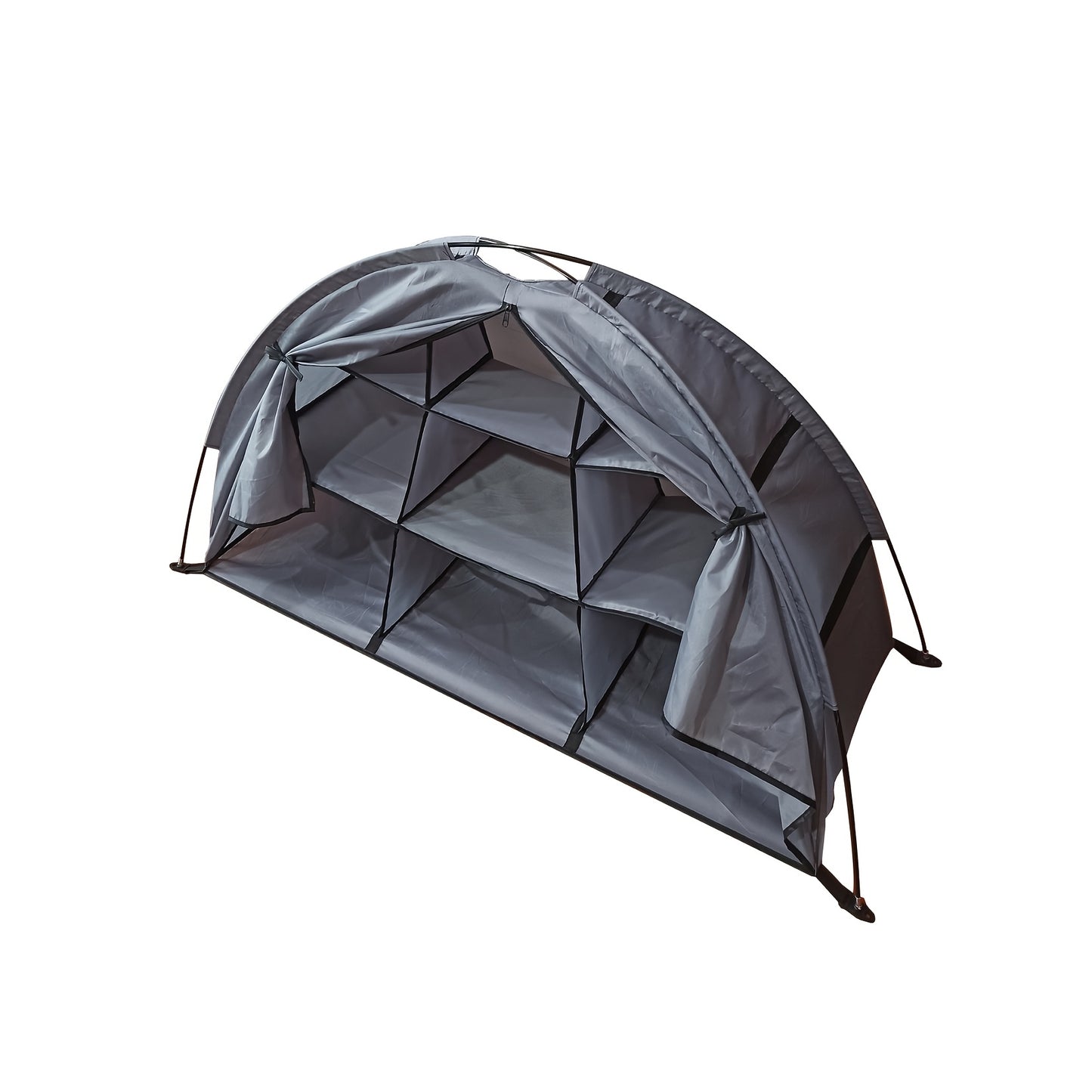 Large Capacity Camping Tent With Organizer Compartments