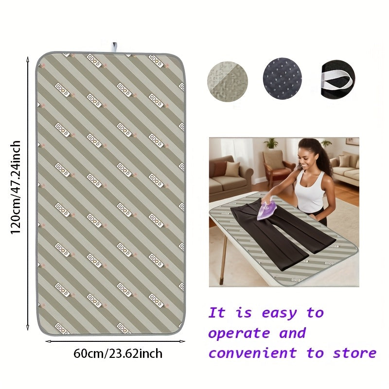 Foldable Ironing Pad Portable Mat For Travel And Home Use