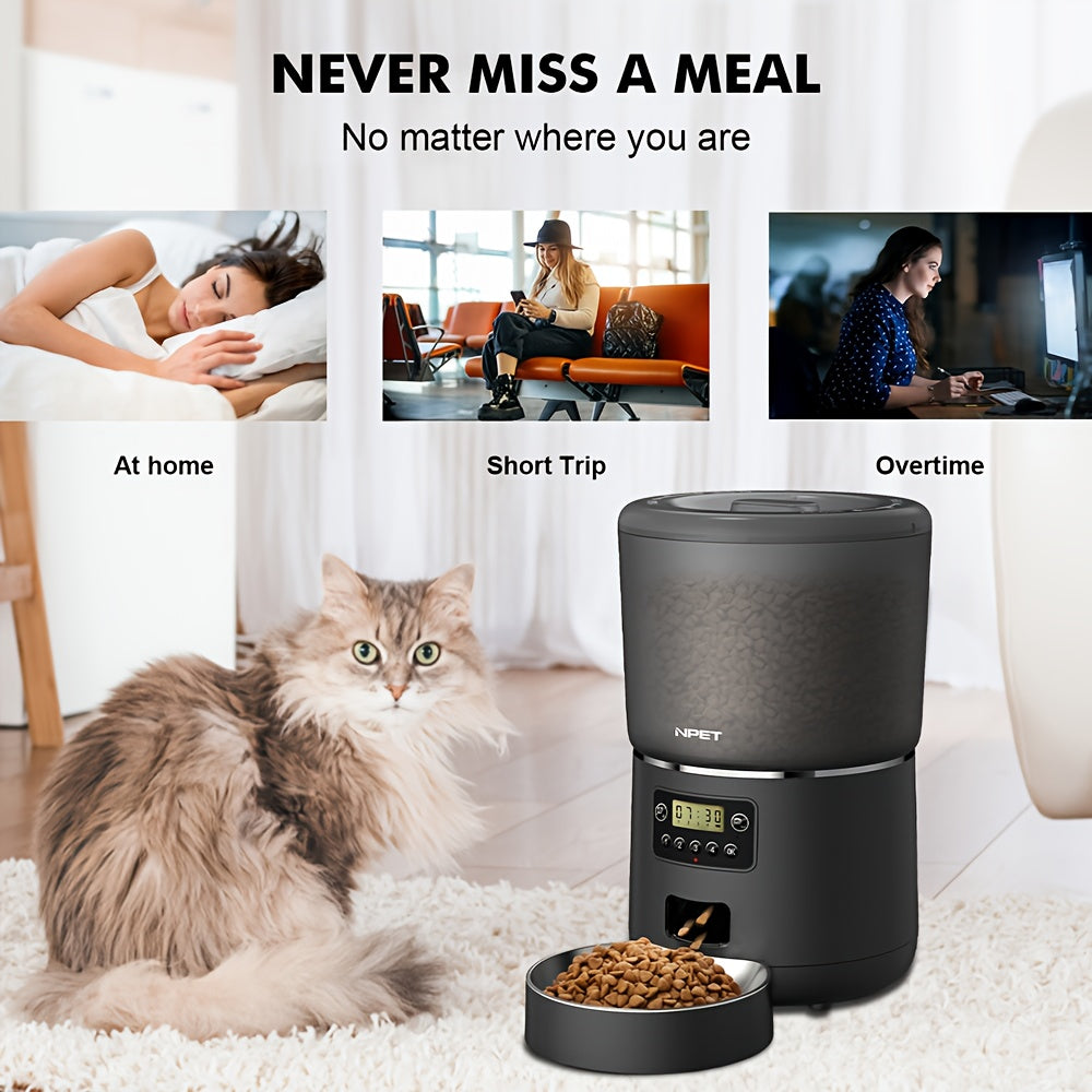 Automatic Pet Feeder With App Control For Healthy Portions