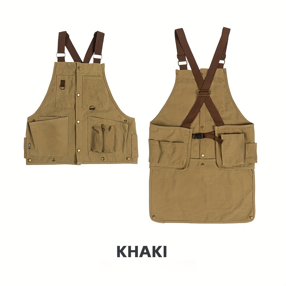 Multi-Purpose Outdoor Camping Vest for Gardening and Fishing