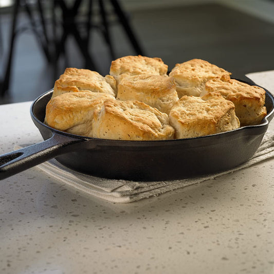 IRESTAURANT PLUS Preseasoned Cast Iron Skillet Durable