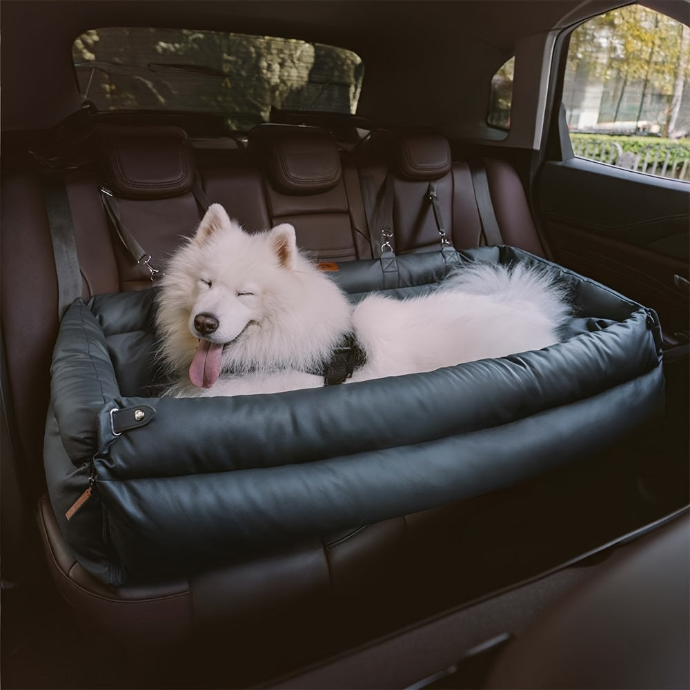 Luxury Car Seat Dog Bed Nylon Non Slip Carrier Dogs