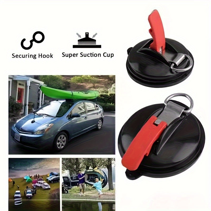 Heavy Duty Suction Cups With Secure Hook For Camping Tents