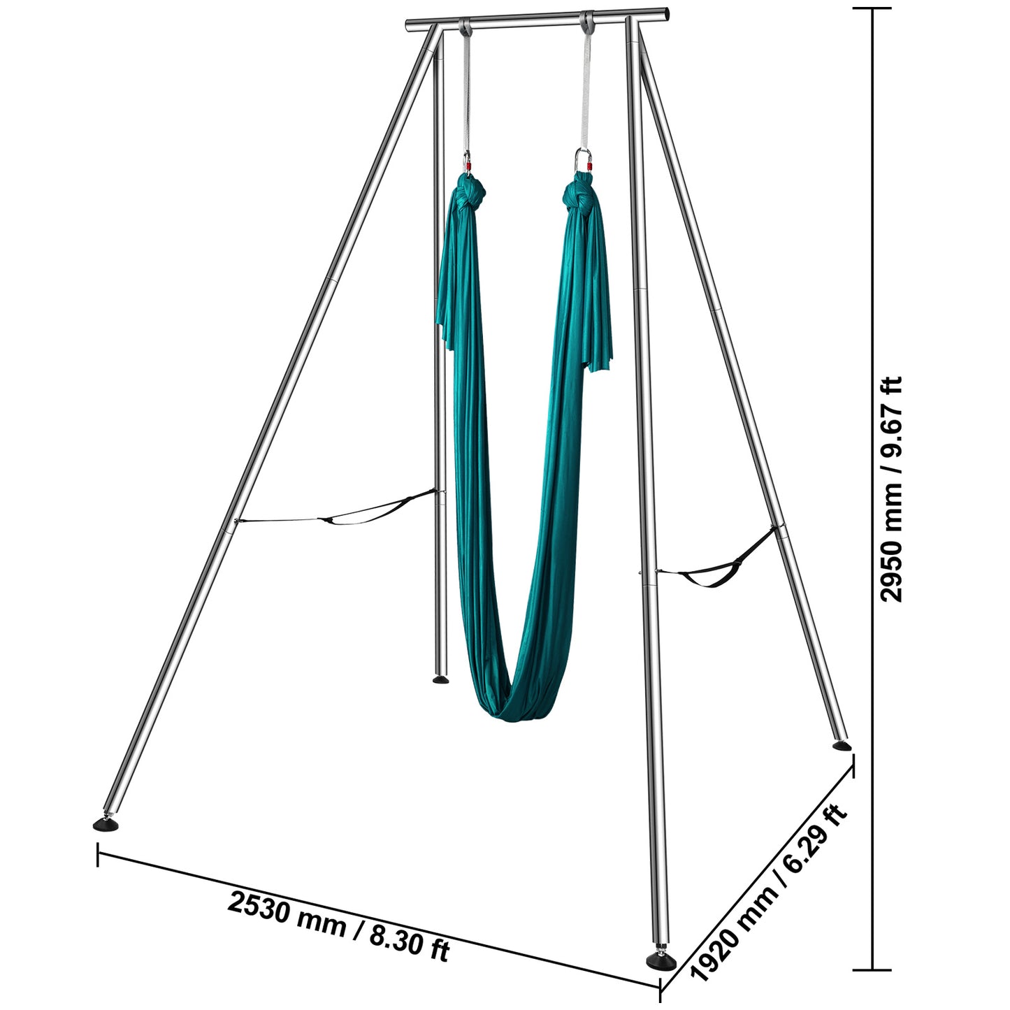 VEVOR Aerial Yoga Frame with Professional Yoga Hammock