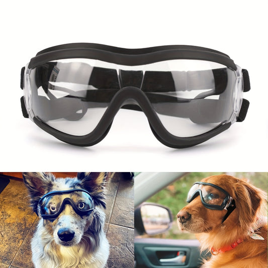 Anti-UV Windproof Dog Goggles for Outdoor Adventures and Travel