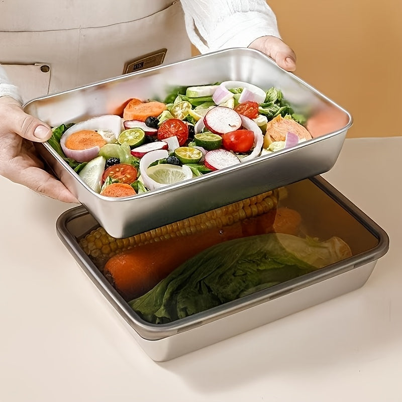 Stainless Steel Food Storage Containers Leakproof Stackable