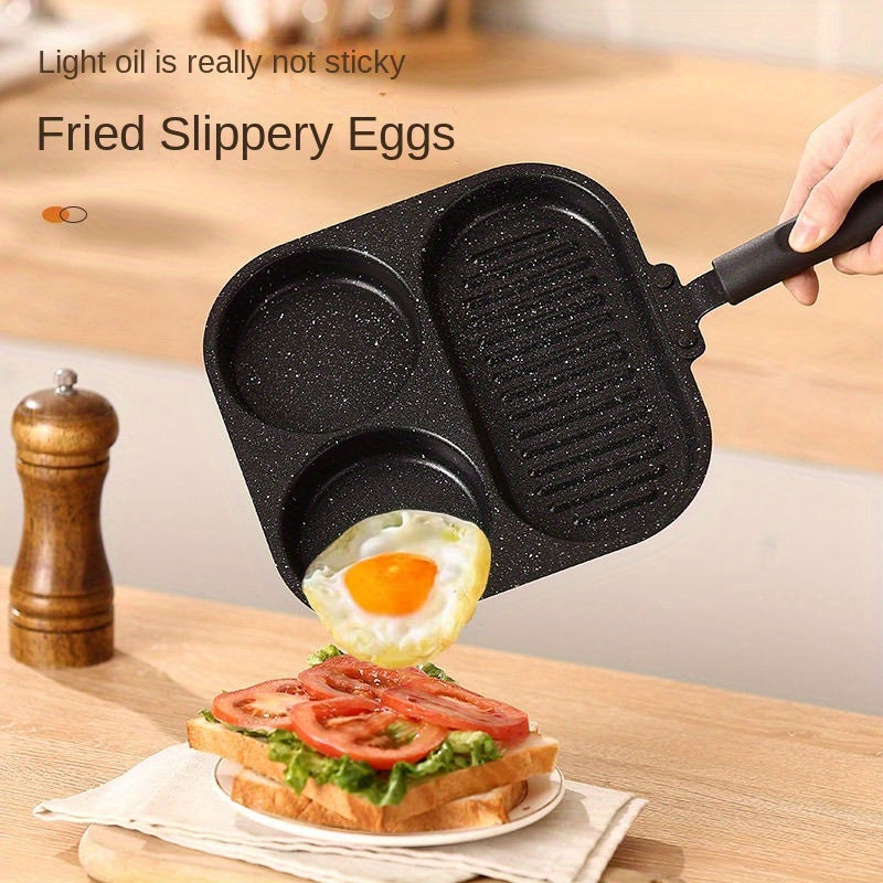 Nonstick Cast Iron Breakfast Pan For Eggs And Steak