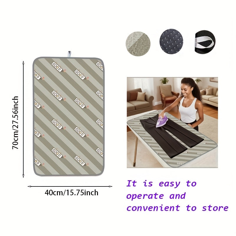 Foldable Ironing Pad Portable Mat For Travel And Home Use