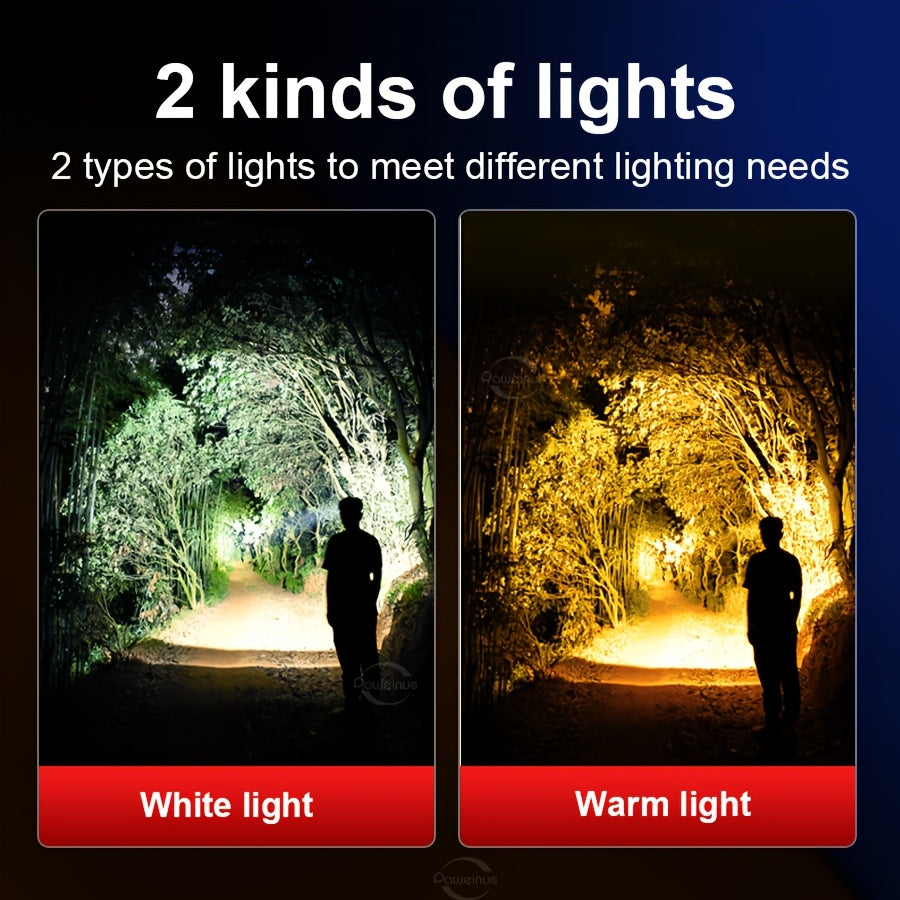 Paweinuo Rechargeable Headlamp for Outdoor Work and More