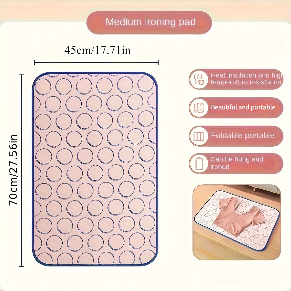 Foldable Portable Ironing Mat With Heat Insulation Travel