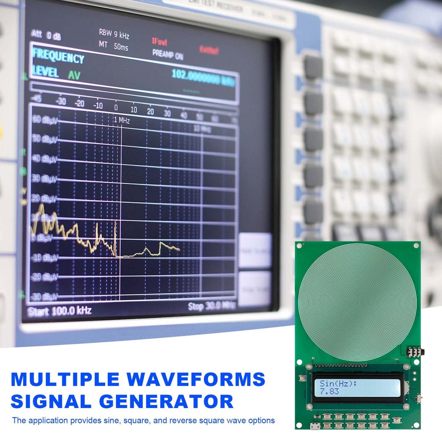 Schumann Waves Resonance Generator for Relaxation and Sleep