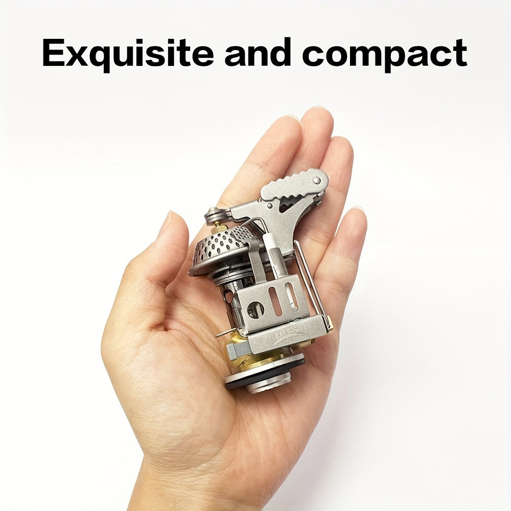 Portable Titanium Gas Stove Head Folding For Outdoor Cooking