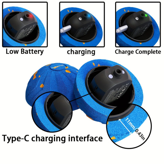 Smart Interactive Dog Toy Automatic Bounce Rotate ETPU