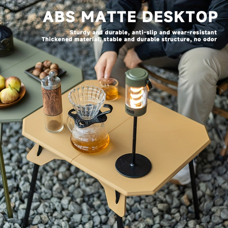 Portable Folding Table Dual Use Indoor Outdoor Camping