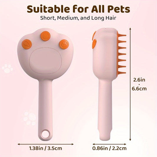 Six in One Pet Grooming Brush Deshedding and Detangling
