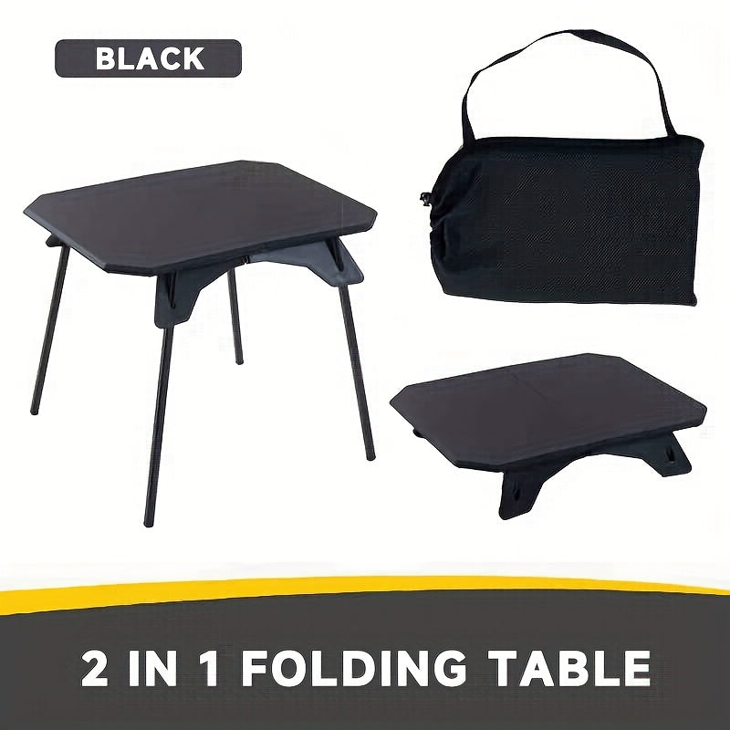 Portable Folding Table Dual Use Indoor Outdoor Camping