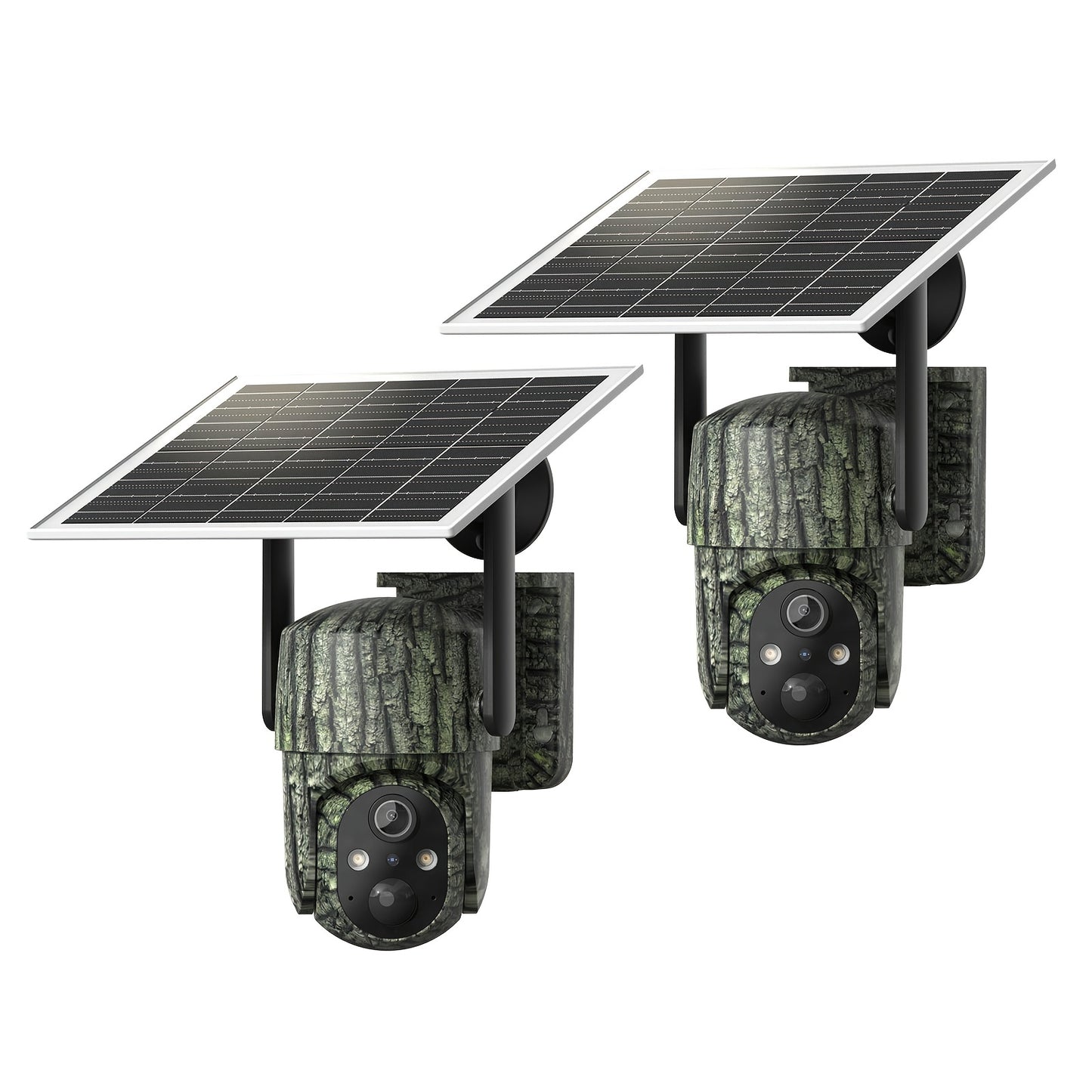 Solar Security Camera 2K Live View Night Vision Alerts