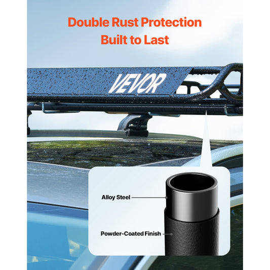 Universal Roof Rack Cargo Carrier Basket For Vehicles