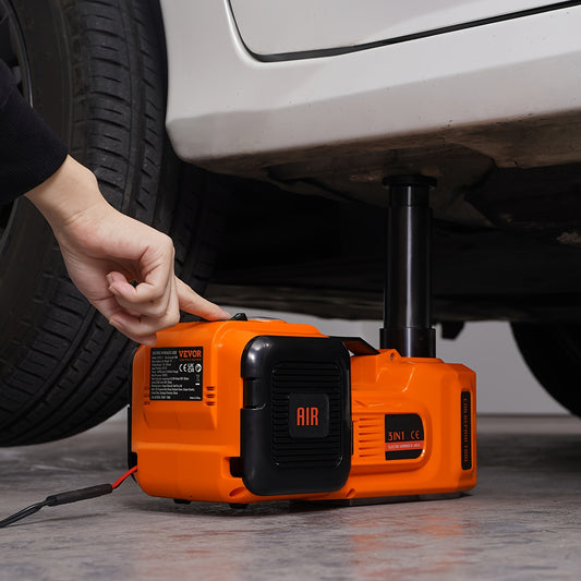 Electric Hydraulic Car Floor Jack 5 Ton With 12V Inflator