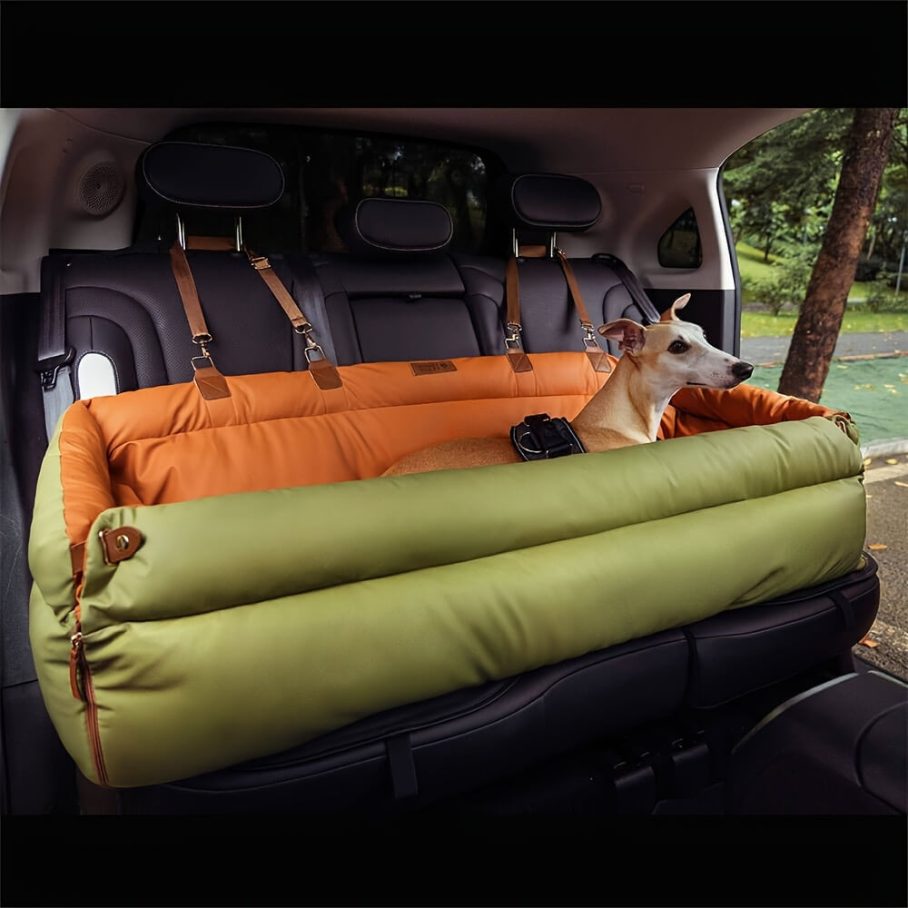 Luxury Car Seat Dog Bed Nylon Non Slip Carrier Dogs
