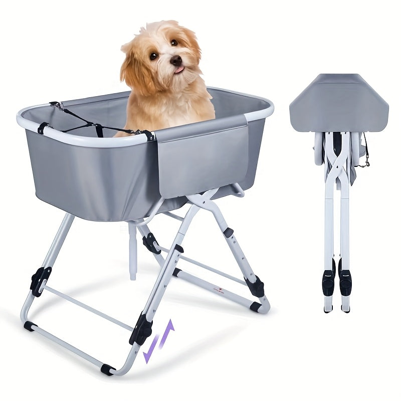 Portable Dog Bathtub For Easy Indoor And Outdoor Grooming