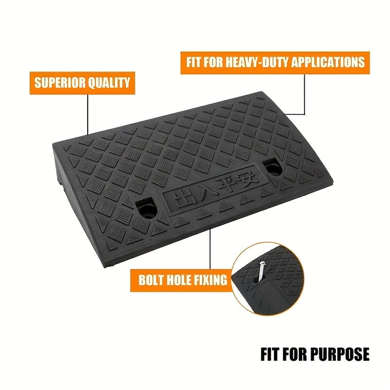 Portable Car Roadside Ramp for Mowers, Wheelchairs and Pets